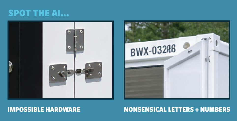 AI in self-storage, AI in self-storage industry, self-storage marketing AI, AI storage marketing, artificial intelligence self-storage, AI in storage operations, self-storage technology trends, AI in facility management, how to spot AI generated images in self-storage, misleading AI content in self-storage, AI generated storage facility images, risks of AI in self-storage marketing, AI vs real storage facility photos, using AI in self-storage marketing safely, how AI affects self-storage operations, benefits of AI in self-storage industry, problems with AI generated visuals in construction, why accuracy matters in self-storage marketing, self-storage facility design, storage unit layouts, modular storage solutions, portable storage containers, real storage facility photos, storage facility construction, storage marketing strategies, customer expectations in self-storage, storage business operations, real storage solutions, modular self-storage units, relocatable storage units, storage built for real use, real vs rendered storage, physical storage infrastructure, real products not AI, no AI marketing, authentic storage solutions, real builds real results