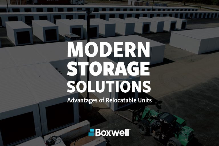 Modern Storage Solutions: The Advantages of Relocatable Units