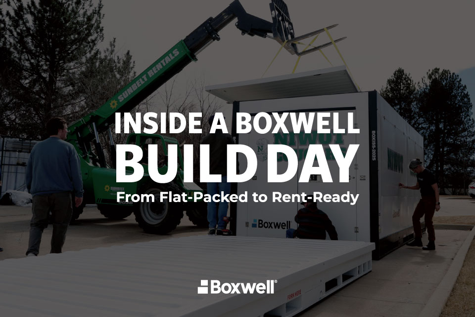 portable storage units, portable storage installation, portable storage build day, relocatable storage units, modular storage units, self storage expansion, self storage development, portable storage for self storage facilities, flat packed storage units, storage unit installation process, on site storage assembly, revenue generating storage units, self storage operators, flexible storage layouts, storage facility expansion solutions, swing door storage units, 8x20 storage units, fast storage installation, modular self storage, storage inventory expansion