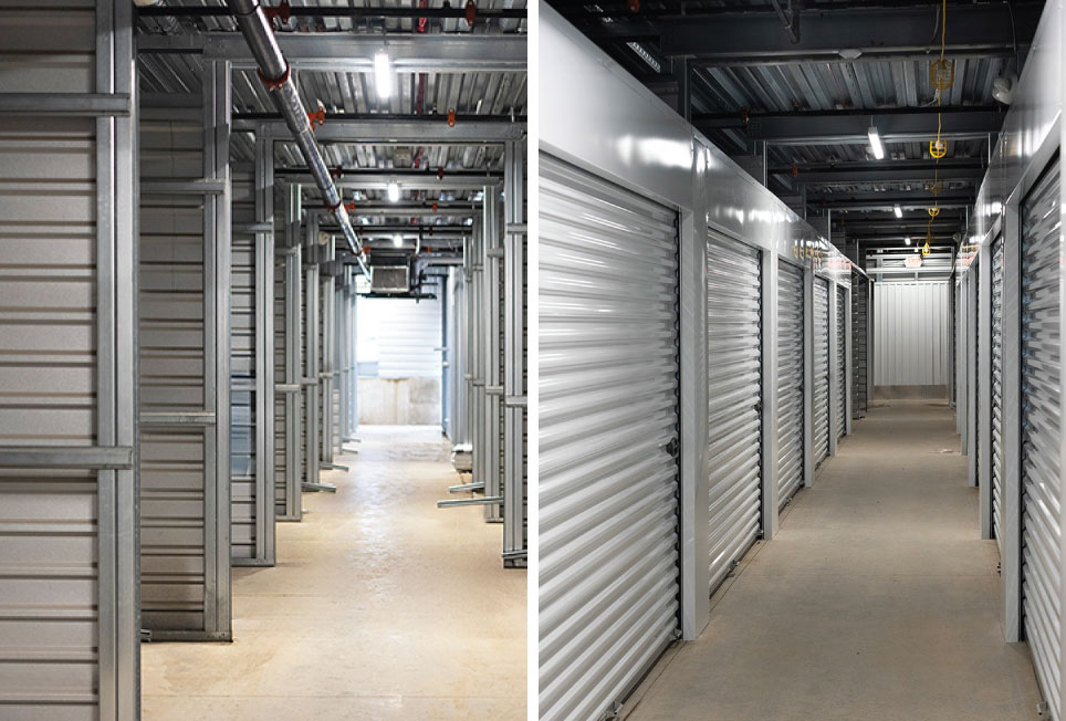 self storage hallway systems, maximize rentable square footage, self storage design efficiency, rentable square footage optimization, storage facility layout design, indoor storage hallway systems, self storage ROI, storage facility efficiency ratio, hallway system design self storage, optimize storage unit layout, increase storage revenue per square foot, self storage development tips, storage facility planning guide, reduce wasted space storage design, corridor design self storage, unit mix optimization storage, self storage conversion design, storage facility layout optimization, improve storage facility profitability, Boxwell hallway systems