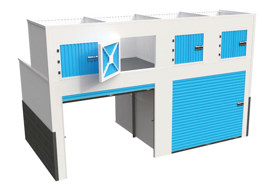 self storage hallway systems, maximize rentable square footage, self storage design efficiency, rentable square footage optimization, storage facility layout design, indoor storage hallway systems, self storage ROI, storage facility efficiency ratio, hallway system design self storage, optimize storage unit layout, increase storage revenue per square foot, self storage development tips, storage facility planning guide, reduce wasted space storage design, corridor design self storage, unit mix optimization storage, self storage conversion design, storage facility layout optimization, improve storage facility profitability, Boxwell hallway systems