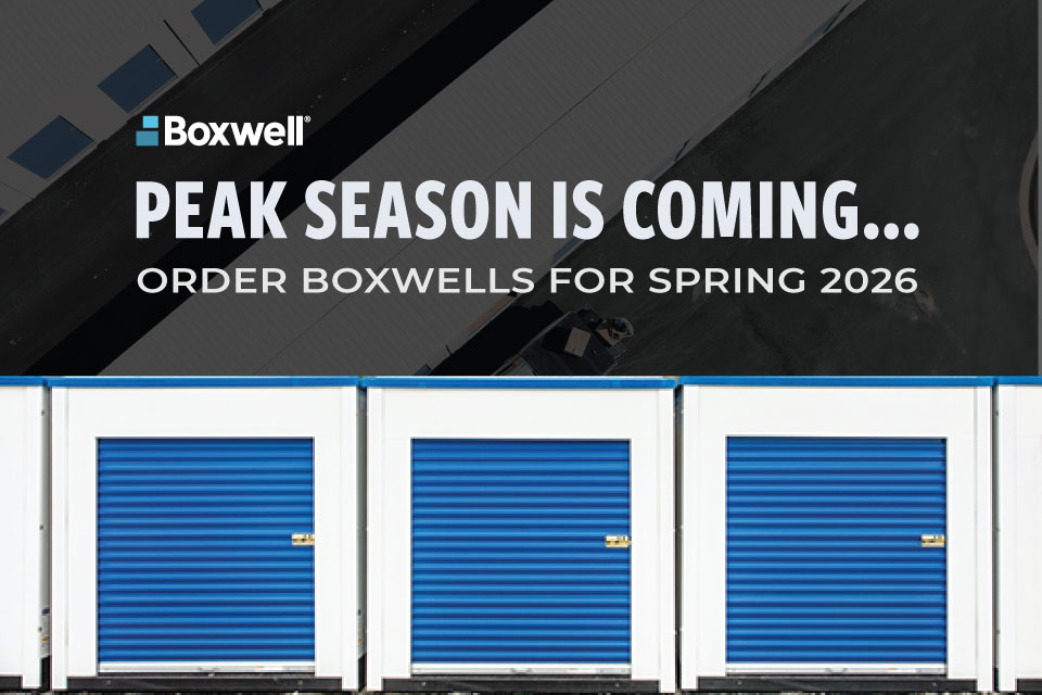 spring storage demand, peak season storage, storage industry trends, Boxwell storage units, order Boxwell units, self-storage inventory, portable storage inventory, storage site expansion, storage unit lead times, spring moving season, seasonal storage demand, storage site planning, storage unit mix, storage facility growth, flat packed storage units, portable storage delivery, Boxwell installation services, self-storage renovation season, storage business planning, increase storage capacity, prepare for peak season, spring 2026 storage planning, storage operator tips, storage unit supply chain, self-storage investment, Boxwell peak season playbook