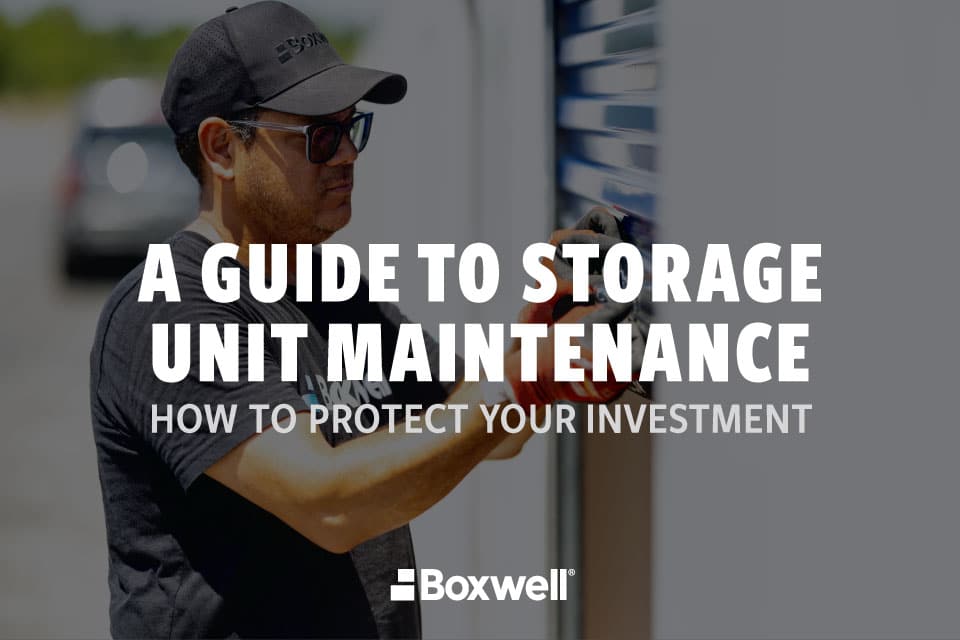 storage unit maintenance, storage unit maintenance guide, preventative storage maintenance, portable storage maintenance, portable storage container maintenance, self-storage maintenance, relocatable self-storage units, storage container maintenance, storage unit inspection checklist, storage maintenance checklist, preventative maintenance checklist, storage unit inspections, storage unit care, storage unit upkeep, extend storage unit lifespan, protect your storage investment, storage unit repair prevention, portable storage containers, self-storage operators, storage facility maintenance, storage unit cleaning, roll-up door maintenance, weather stripping inspection, storage unit replacement parts, storage unit maintenance best practices, commercial storage maintenance, portable storage equipment, relocatable storage units, Boxwell storage units, storage equipment maintenance